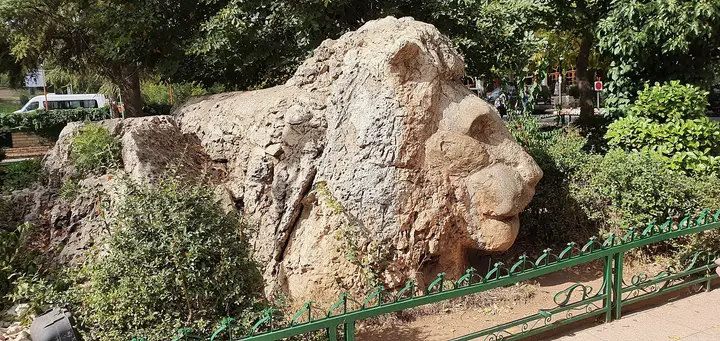 See Ifrane's Famous Stone Lion