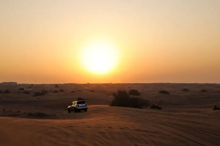 Bekijk de zonsondergang