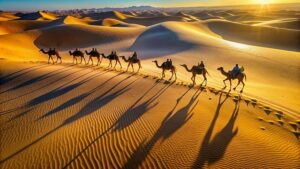 camels on dunes: authentique morocco services