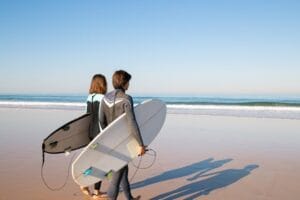 Marrakech To Agadir Family Tour: surfing in agadir amazing beaches