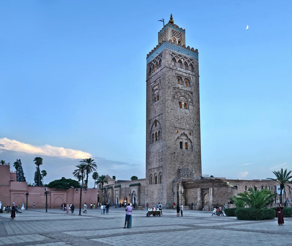 Koutoubia touer, marrakech morocco imperial city