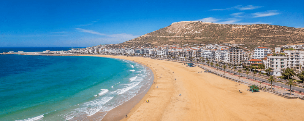 Morocco atlantic coastal trip: Agadir amazing beach