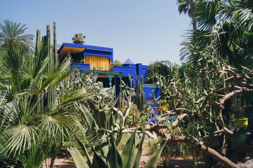 majortel garden in marrakech